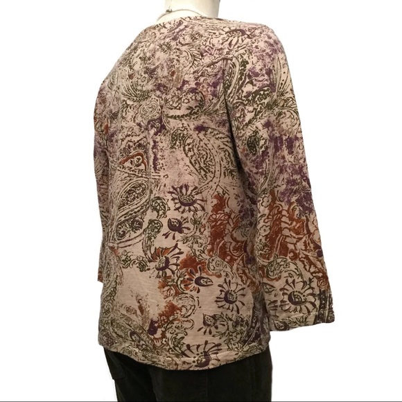 COLDWATER CREEK V-Neck Top! - Picture 4 of 5